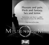 Millennium print ad image for Loin Like a Hunting Flame