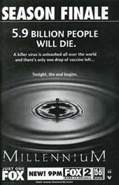Millennium print ad image for The Time Is Now